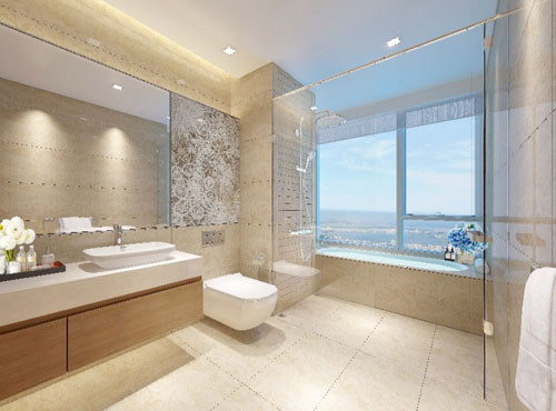  Mỗi phòng tắm tại Vinhomes Metropolis là một không gian thư giãn đẳng cấp của chủ nhân