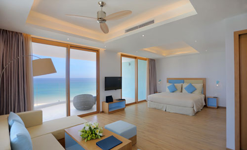 Khách sạn FLC Luxury Hotel Quy Nhơn có thiết kế 100% căn hộ khách sạn view biển và nội thất sang trọng, tinh tế chính là điểm nhấn thu hút nhiều nhà đầu tư muốn sở hữu