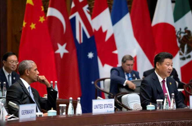 Tổng thống Mỹ kêu gọi Trung Quốc tôn trọng luật pháp quốc tế ở Biển Đông