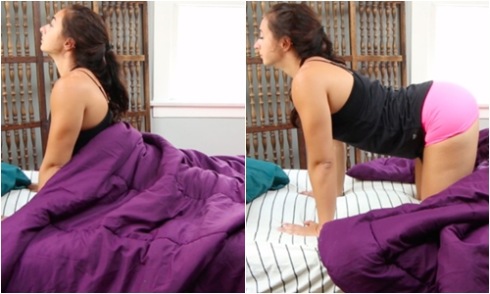 7 động tác yoga buổi sáng giúp kéo bạn ra khỏi chiếc chăn ấm