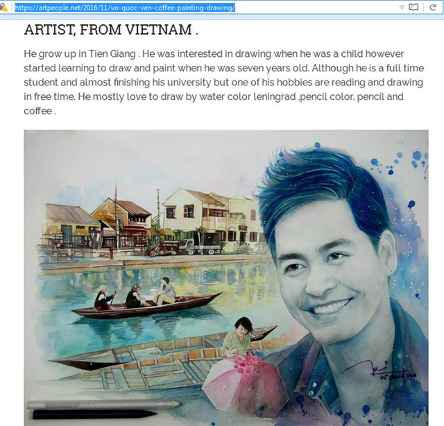 Chàng trai 9x Việt được tạp chí nghệ thuật uy tín của Mỹ phỏng vấn